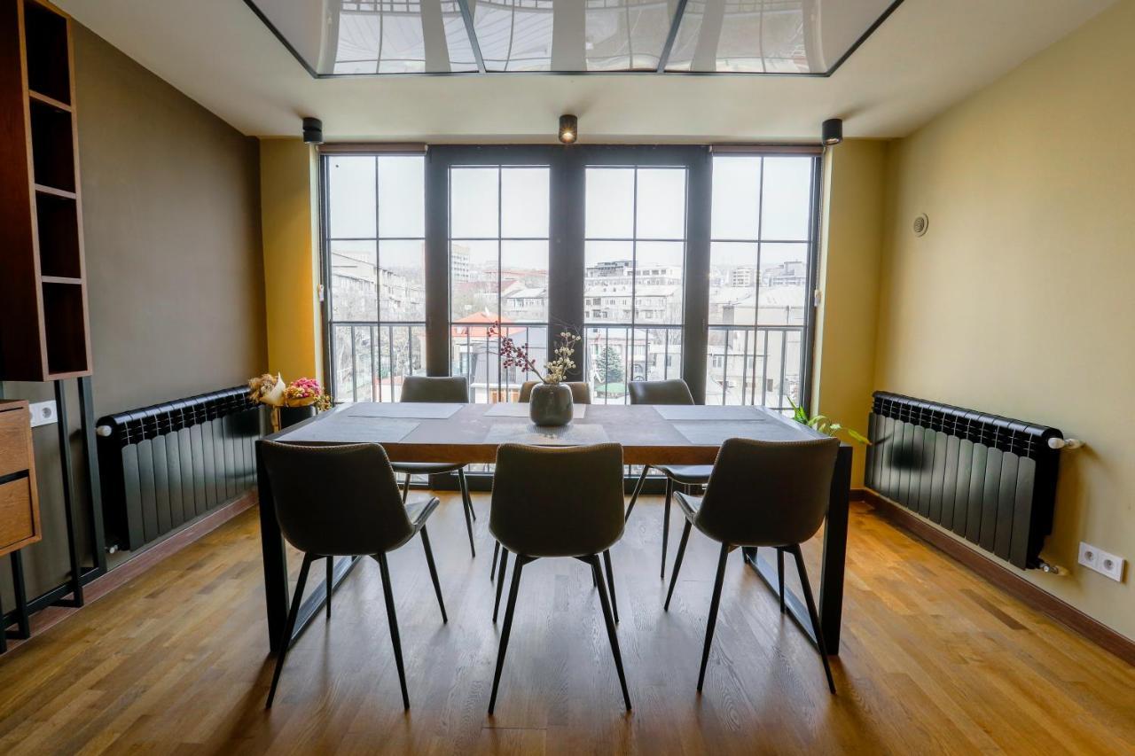 Hotelise I Cascade Loft Apartment Jerevan Exteriör bild